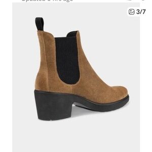 ECCO Women's Tan Ankle Boots